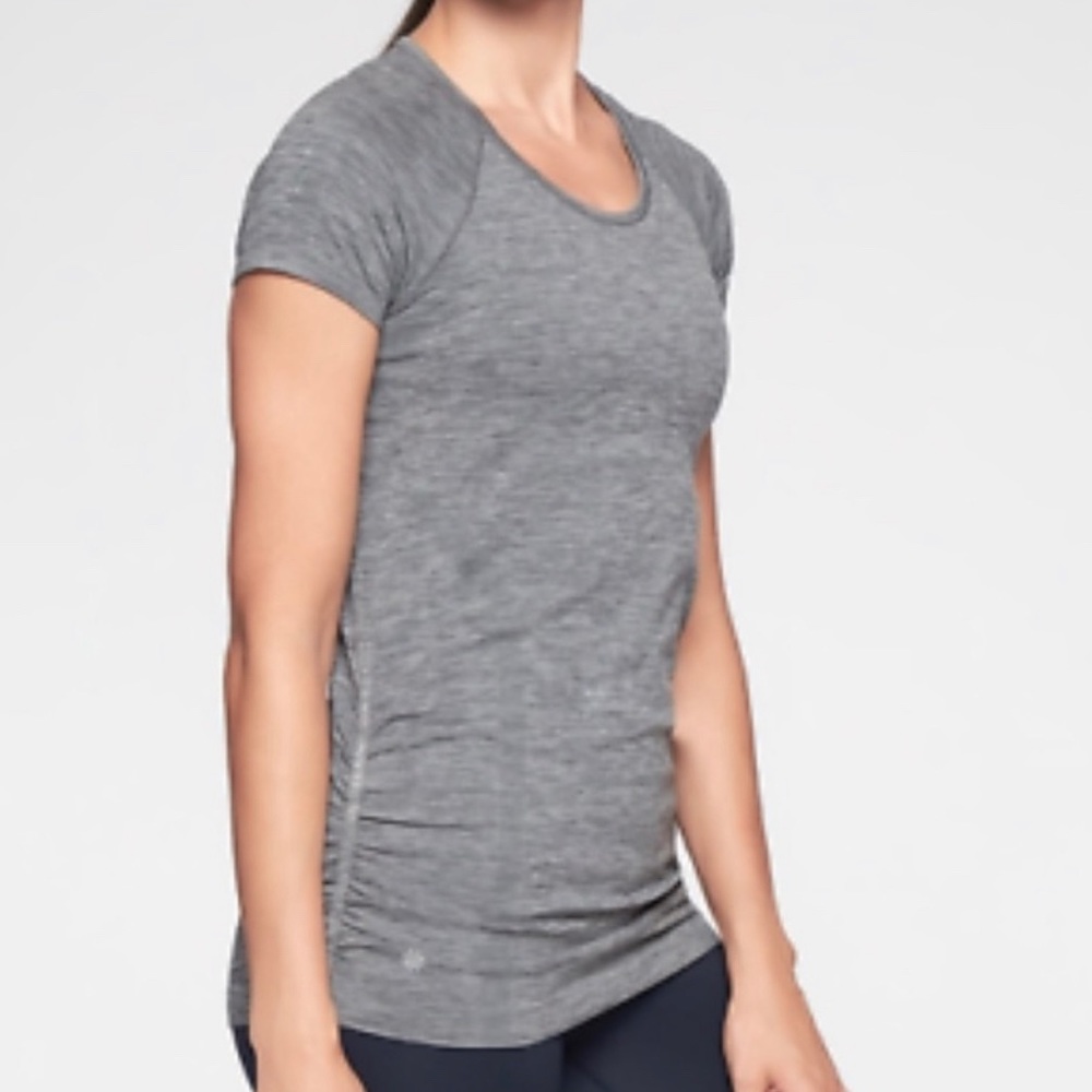 Athleta Speedlight Heathered Tee